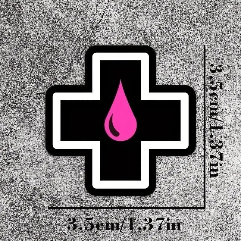 1 Piece MUC-OFF Waterproof Bike Sticker - Creative Sunscreen Decoration for Outdoor Cycling Lovers, Suitable for Road Bikes