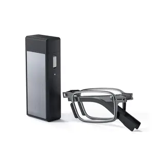 Missfive Folding Reading Glasses (Single Item) – Anti-Blue Light UV Protection, Sturdy Stainless Steel Frame, Ultra-Thin Easy-to-Operate Design, Compact Hard Case for Computer/Everyday Use to Reduce Eyefatigue, Beauty Products