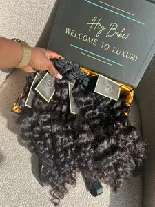 Raw Indonesian Curly Bundles