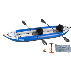 Sea Eagle Inflatable 420X Explorer Kayak Pro Carbon Package