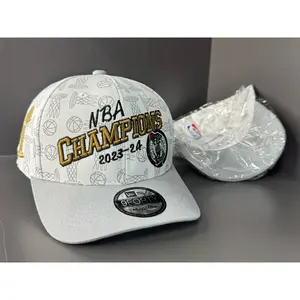 Boston Celtics 2024 NBA Champions New Era 9FIFTY Locker Room Snapback Hat NEW