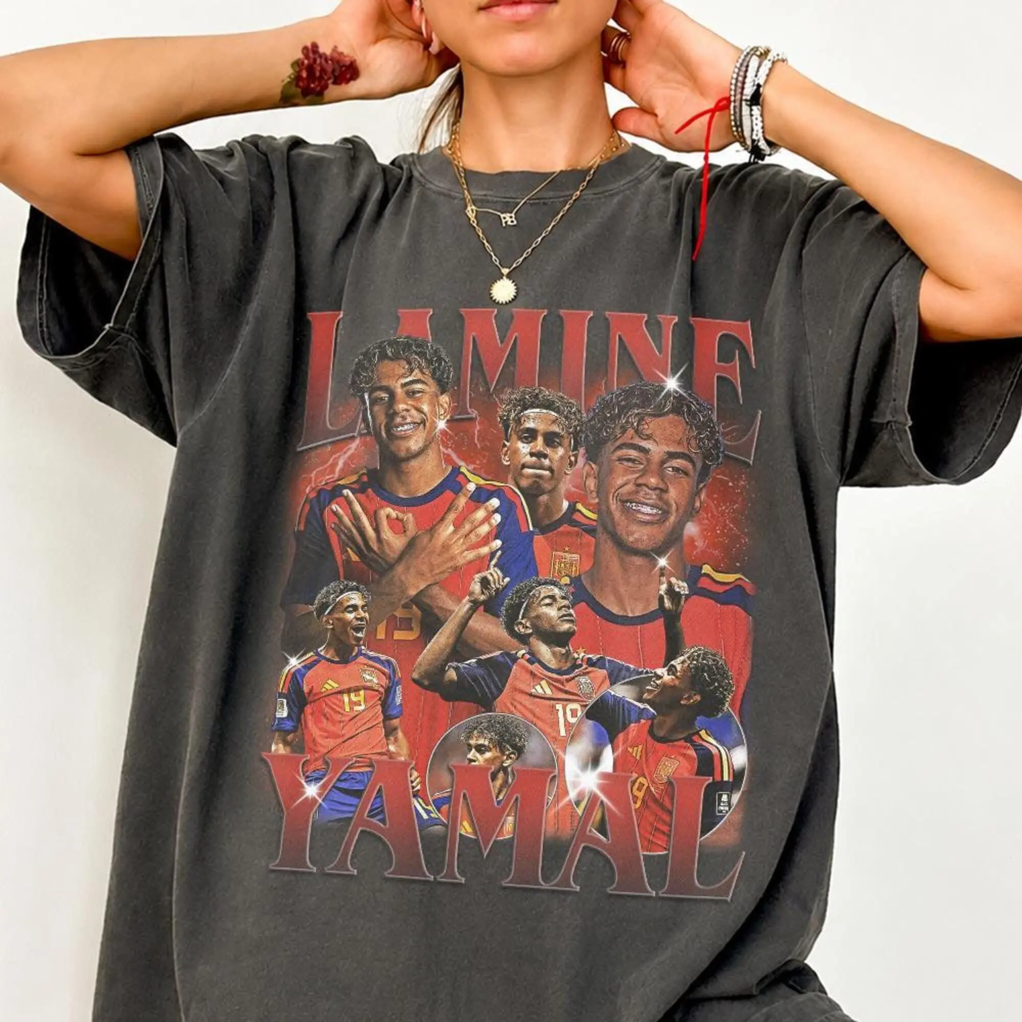 Lamine Yamal Bootleg Rap Comfort Colors Shirt, Spain Soccer , Perfect Gift For Fans