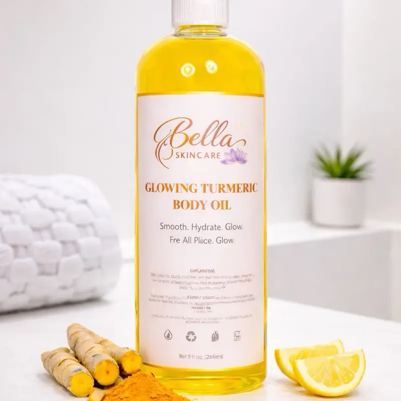 Turmeric Body Oil, 500ml Skin Repair Oil, 1pc Beauty & Personal Care Skincare Product