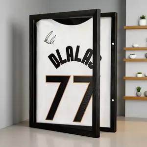 Black Flip Jersey Display Frame for Autographed Jersey Fan Collection