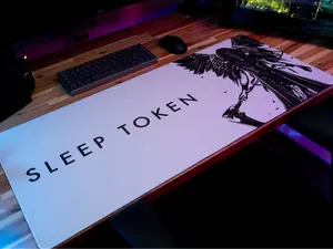 Sleep Token "Fallen from Grace" Deskmat – XL Gaming Mouse Pad, Anime Mouse Pad, Desk Mat, pc accessories.