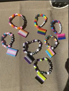 Handmade Pride Kandi Bracelets
