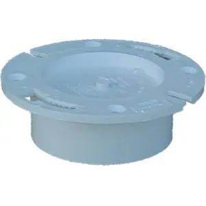 Genova Products 75140 4 in. DWV Schedule 40 Pop Top Flange, Plumbing Accessories, Size 4"