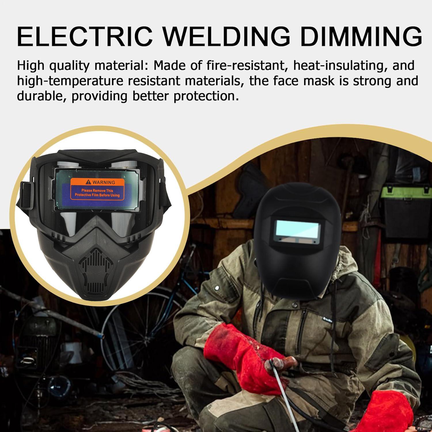 Automatic darkening welding helmet with adjustable shade DIN 4–16 | Solar powered, heavy-duty yet lightweight mask for men/dad. Clear Lenses, Comfortable Fit — A Perfect Gift Idea. Automatic darkening welding helmet with adjustable shade DIN 4–16 | Solar powered, heavy-duty yet lightweight mask for men/dad. Clear Lenses, Comfortable Fit — A Perfect Gift Idea.