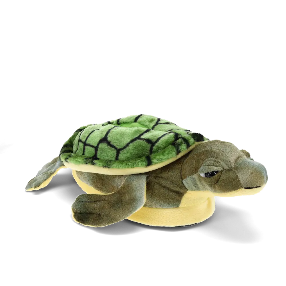 Turtle Plush Slippers