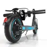 Unisex Adult Rechargeable Folding Motorized Scooter - 500W Brushless Motor, 28MPH Speed, 22Mi Range, 10.5Ah Battery, Nonslip Tires, 3-Speed Adjustable Modes, Front & Rear Disc Brakes, App Smart Control, Lights, Official Warranty, for City Commute