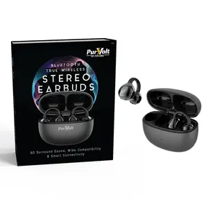 Pursonic True Wireless Stereo Earbuds – Immersive Sound, Compact Design, All-Day Comfort