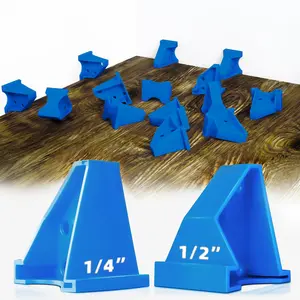 Flooring Spacers 20Pack,  1/4'' Gap & 1/2'' Gap, Laminate Wood Flooring Tools – Use for Vinyl Plank, Engineered Hardwood, Bamboo, LVT, Subfloor Panels.