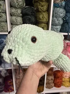 Crochet Seal Plushie