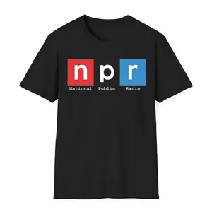 National Public Radio Shirt, NPR T-Shirt, Public Radio Gift, NPR Fan Tee, Gift For Men, Women