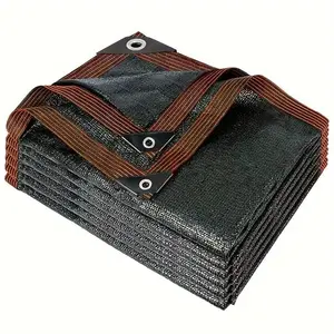 Outdoor Shade Sail, 90% Shading Rectangle Heavy Duty Canopy Cover, Windproof Outdoor Shade Sail, Sun Shade Cloth for Patio, Pergola, Yard, Garden, Backyard Lawn