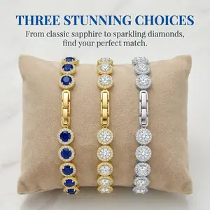 CLEARANCE Sparkling Zircon  Bracelet - Luxury Bling Jewelry FINAL SALE