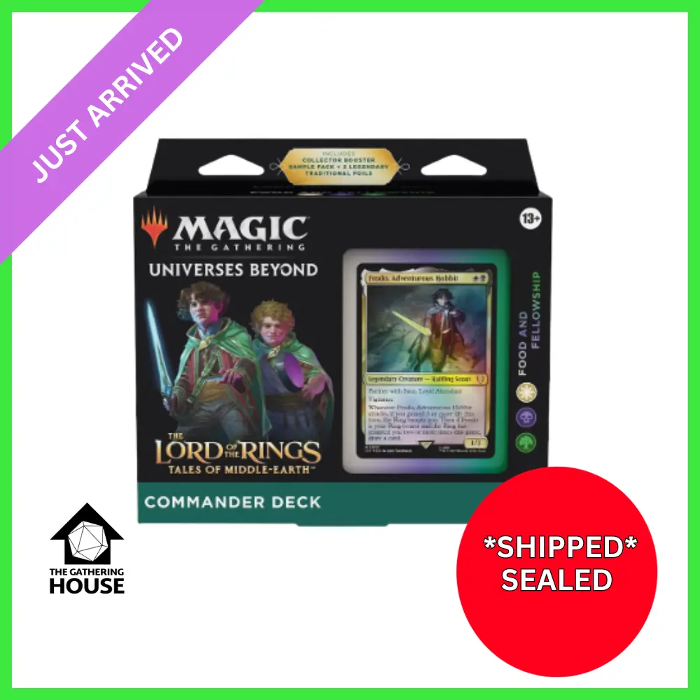 mtg food commander deck Samwise Gamgee LotR TOKENS Magic Custom CommanderComplete restricted her from clashing with the forces of Mordor How to build Food Commander