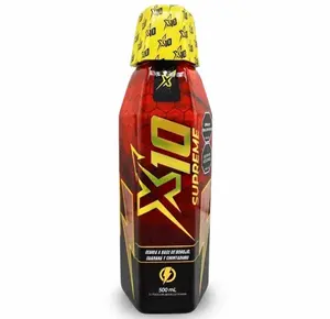 X10 SUPREME Functional Energy Drink 500 Ml | Borojo, Gurana & Chotaduro