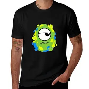 Quirky Spotted One-Eyed Monster Graphic Tee - Funny Derpy Blob Aesthetic T-Shirt - Shipped from NY