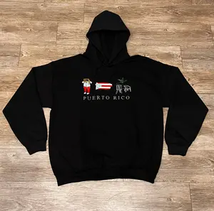 DTMF Puerto Rico Embroidered Crewneck | Embroidered Sweatshirt | Custom Embroidery | Adult Crewnecks | Adult Embroidered Gift