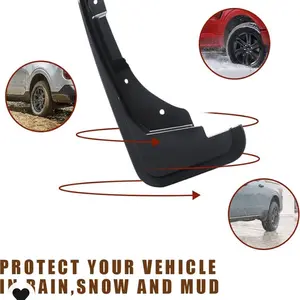 Mud Flaps Splash Guards Splashguards For Ford Maverick XL XLT 22-23 Front & Rear
