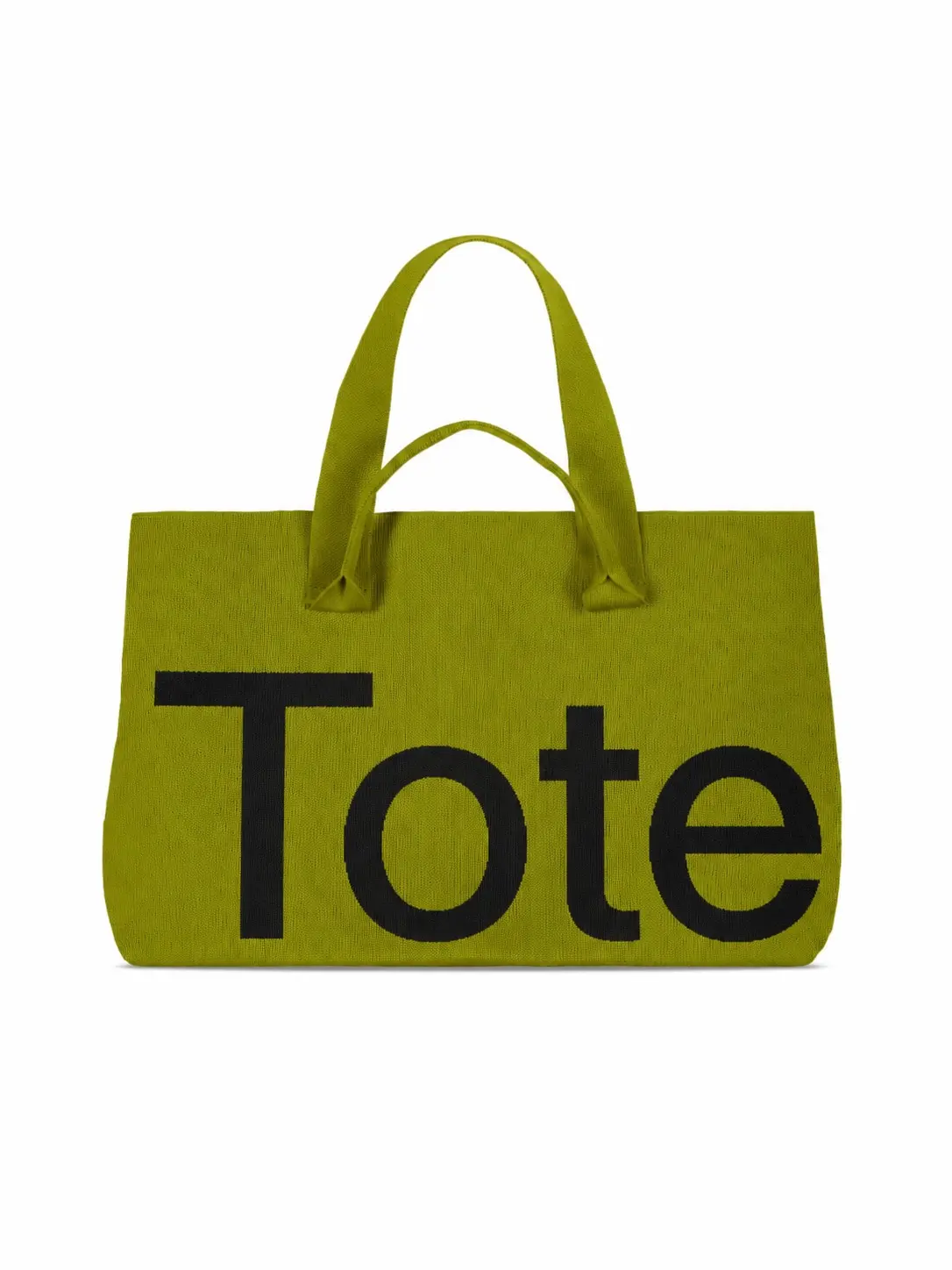 Large Letter Print Knit Tote Bag for Women, Wide Shoulder Handbag for Work, Travel, Shopping & Beach