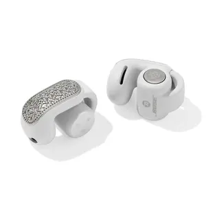 Bose x Kendra Scott Ultra Open Earbuds - Rhodium Filigree