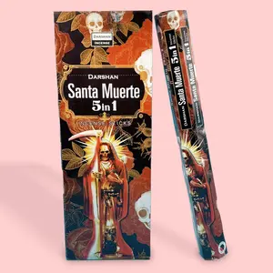 Santa Muerte incense 5 in 1 scents 1 pack