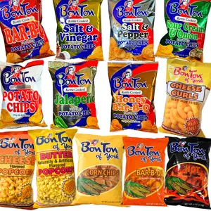 BonTon Family- MIX AND CHOOSE YOUR FAVORITE FLAVORS - Bonton Corn Chips- Bonton Cheese Popcorn - Bonton Butter Popcorn- Bonton Cheese Curls- Bonton kettle chips