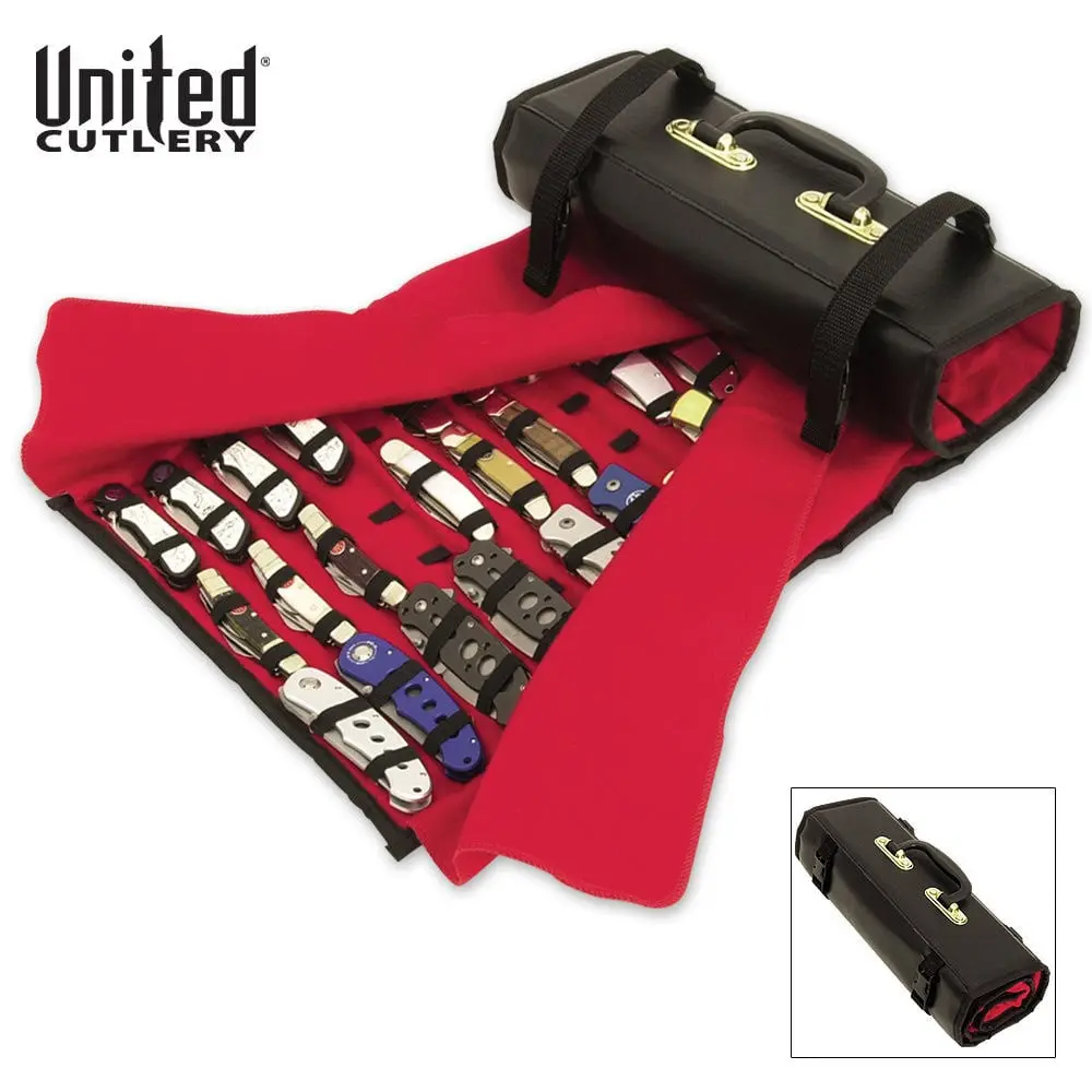 Large Knife Roll   Holds Up To 50 Knives