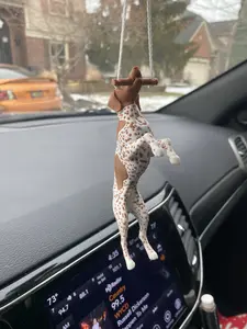 ALL BREEDS Personalized 3D Printed Dog Mirror Hang • Personalized Pet Replica • Look-Alike Dog Ornament • Pet Memorial Gift • Custom Pet