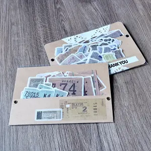 Mystery Pack - 60 Pcs Vintage Washi Stickers