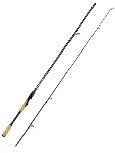 Jenseits Carbon Fiber 7ft Fishing Rod,Spinning & Casting Rods with Stainless Steel Ceramic Guides, Fast Action Fishing Pole for Bass, Trout, Walleye & Surf Fishing