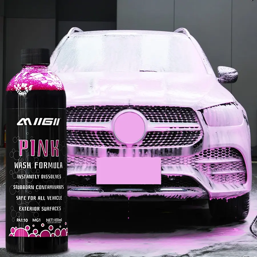 Advanced Car Washing Soap, Foaming Car Soap, High Foam Car Washing Liquid, Safe and Scratch Free Car Washing Liquid, Car Wash Cleaner for Cars, Trucks, Motorcycles and Recreational Vehicles, Powerful Car Cleaning Solution, Car Cleaning Agent