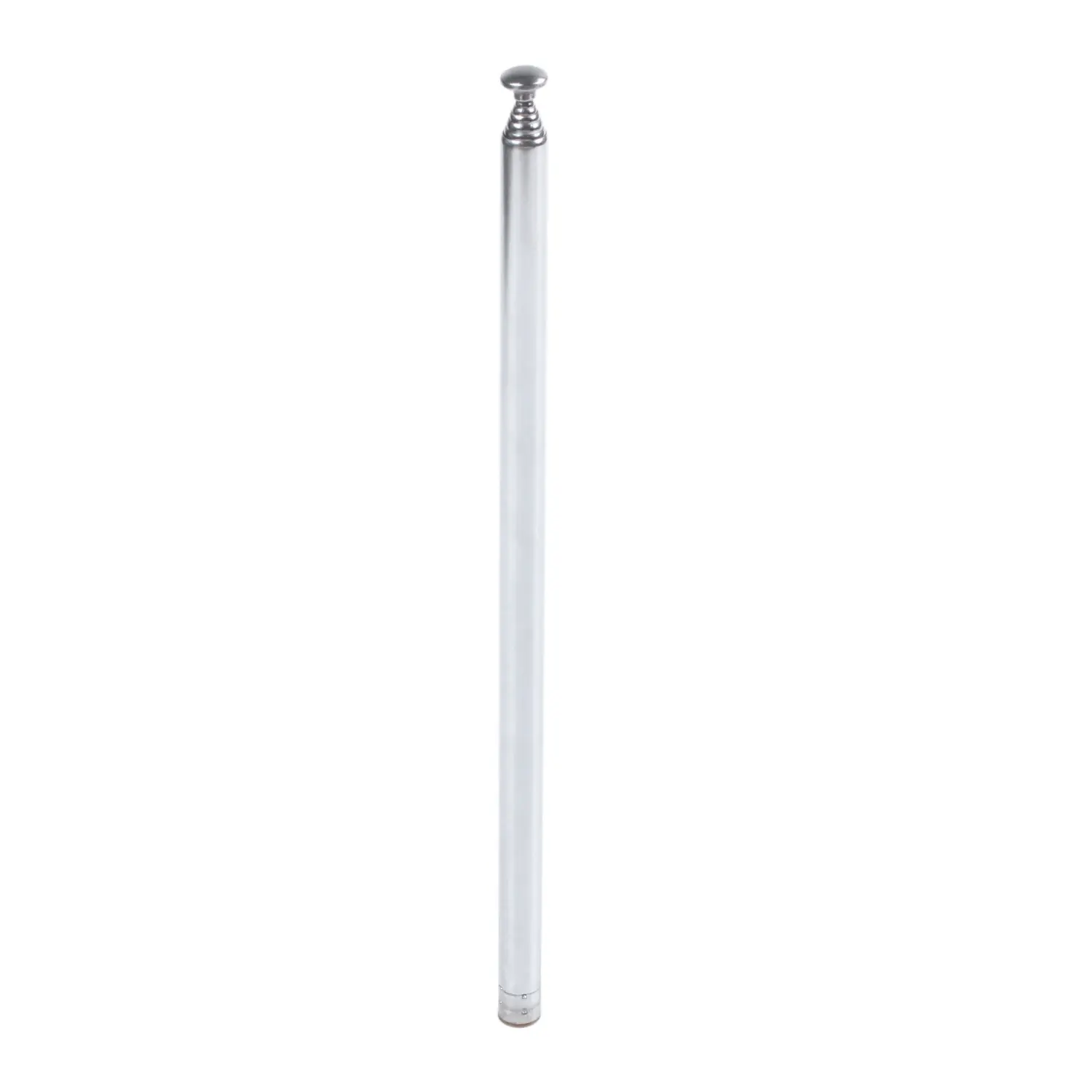 Telescopic Replacement Antenna, 7-Section 96cm (37.7") Stainless Steel Rod with a Female Threaded Mount for TV and FM Radio, Antenna Replacement, Remote Control, Television, 7 Sections Telescopic Antenna Aerial