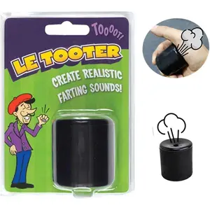 Novelty Squeeze Pooter Fart Machine Funny Le Tooter Prank Farting Noise Maker for Joke Children's Day Party Gift Toy