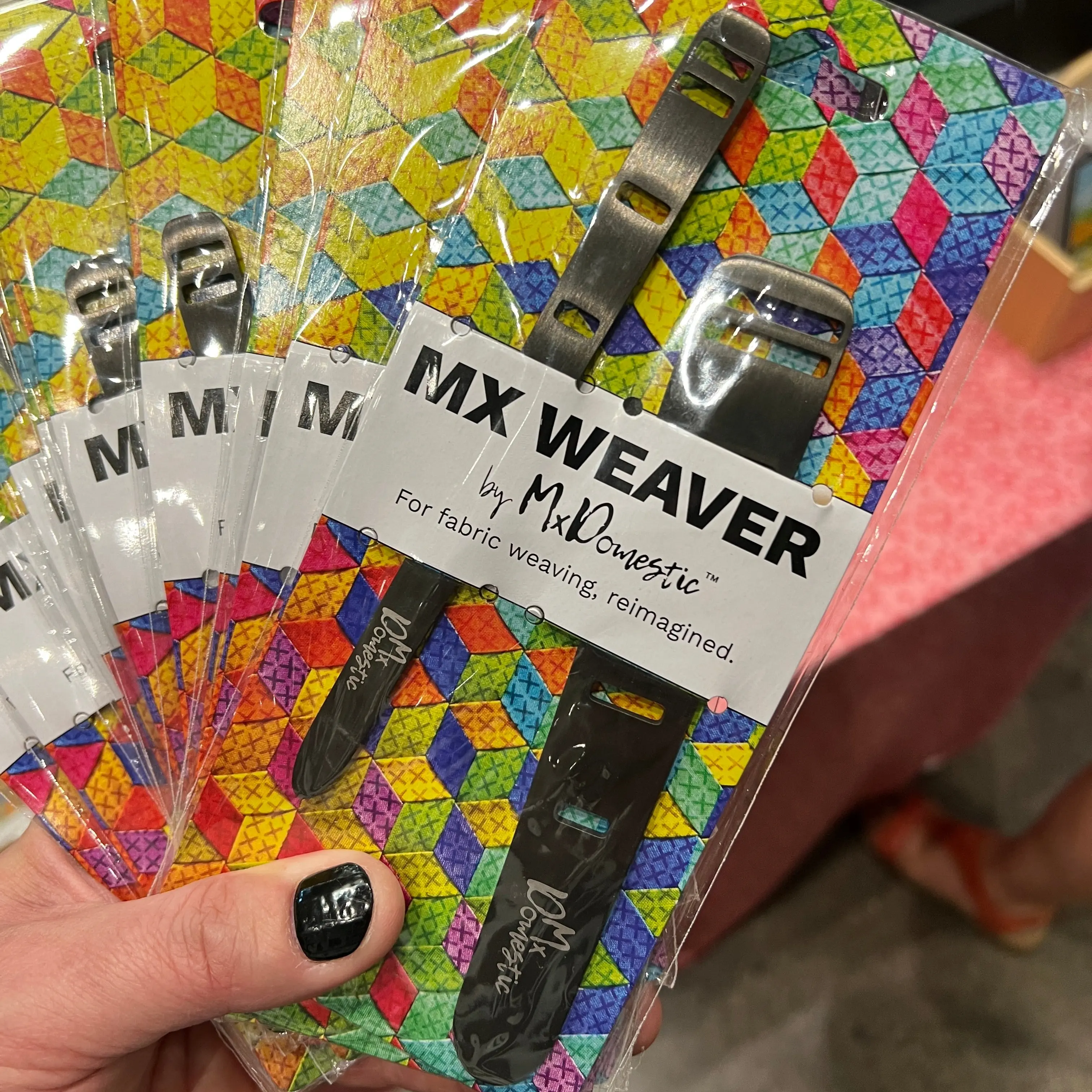 Mx Weaver – 2-Piece Fabric Weaving & Threading Tool Set by Mx Domestic™