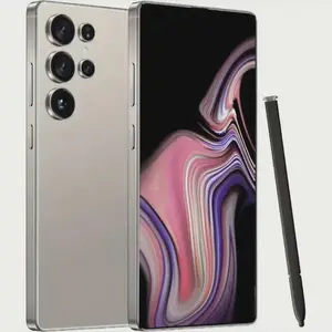 S25 Ultra Unlocked 5G Smartphone, 12GB+512GB, 6800mAh Battery, Fast Charging Capability, Android 14 System, 108MP+48MP Camera, Face & Fingerprint Unlock | Dual SIM | Autofocus | Built-in Pen | Card Port