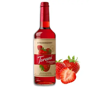 Torani Puremade Strawberry Syrup, 25.4 Fl. Oz, 750 mL
