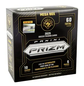 Panini Prizm FIFA Club World Cup Soccer Hobby Mega Box