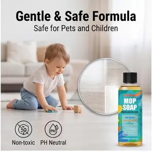 Highly Scented Mop Soap Cleaning Liquid Multi-Material Floor Cleaning, Stain Removal, Fresh And Fragrant Cleaning Liquid