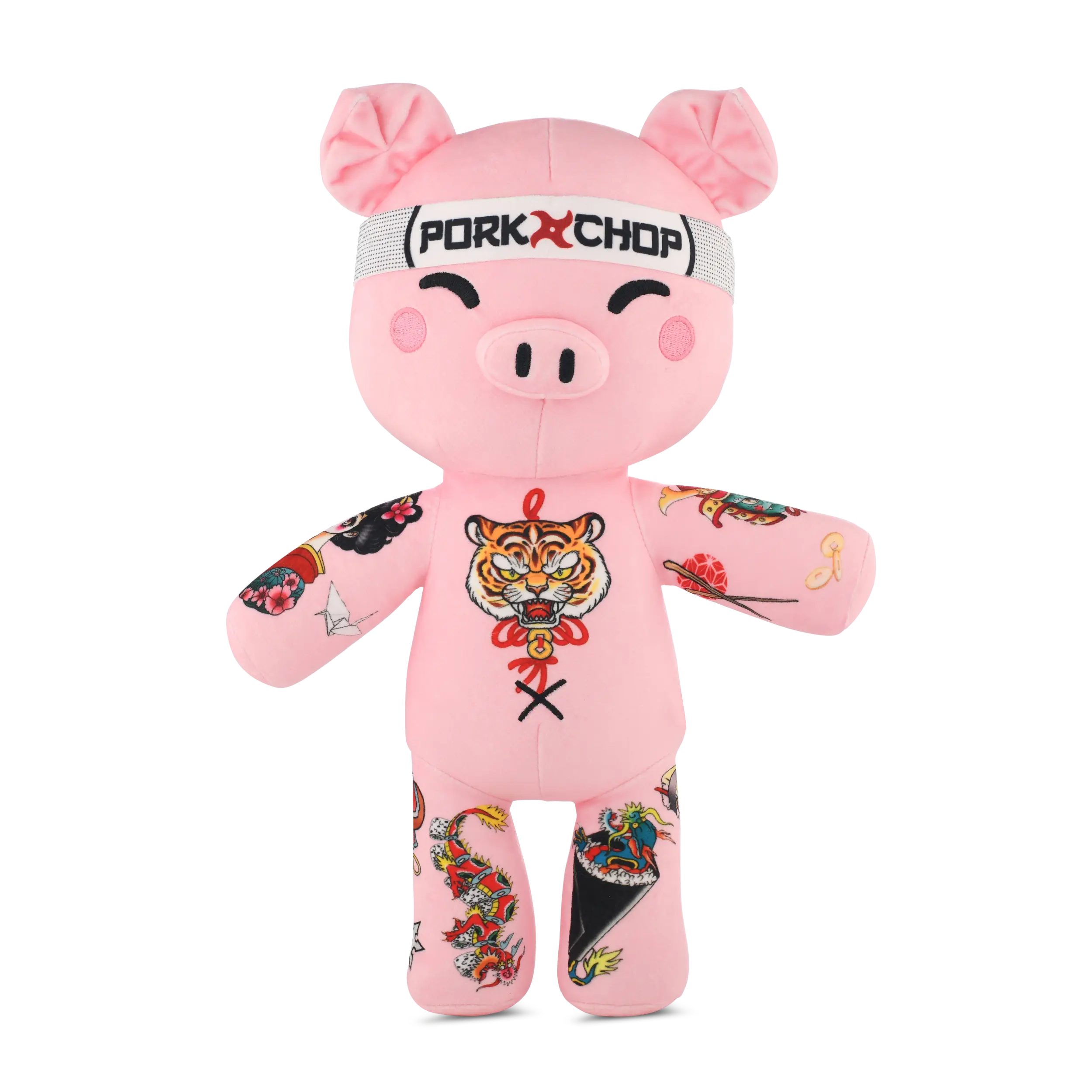 Hiro the Pig 15-inch Tattooed Plushie