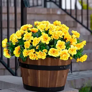 Artificial Flowers, 4 Counts Lifelike Faux Flower, Decorative Flowers for Home Party Wedding Anniversary Festival, Fruit