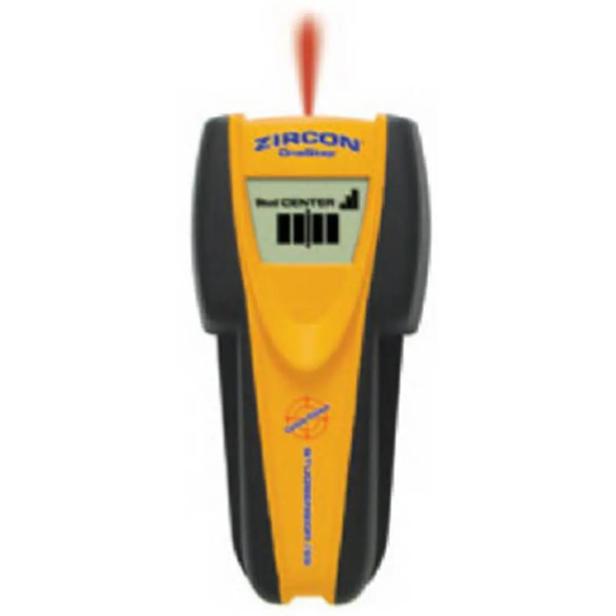 212 MAIN Zircon 60369 I65 Stud Sensor - Portable Stud Finder with Compact Grip, 1-Step Operation, Hot Wire Detection, Find Center, DVD Guide