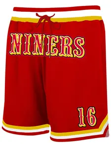 Men's Letter & Number Print Drawstring Waist Shorts, Casual Loose Pocket Zipper Shorts for Daily Wear, Men's Bottoms for All Seasons, Sport Activewear Athletic, Drawstring Basketball Shorts