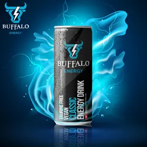 Buffalo Energy Drink – Classic Edition | Vegan & Taurine Free