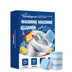 Washing Machine Cleaner Dessaler Tablets - 30 Packs - Deep Cleaning Front Load and Top Load Washers Washing Machine Cleaner Dessaler Tablets - 30 Packs - Deep Cleaning Front Load and Top Load Washers
