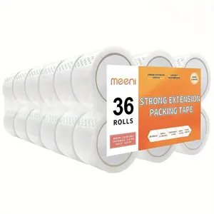 36 Rolls of Extra - Strong Heavy - Duty Packing Tape: 1.88" Width x 60 Yards/ Roll, 2160 Yards in Total, for Superior Shipping & Secure Sealing