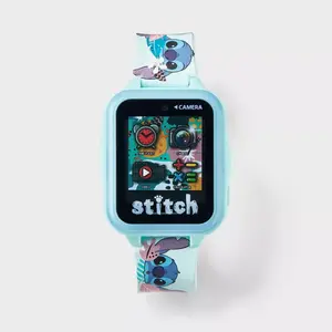 Girls' Stitch Light Up Interactive Watch - Blue