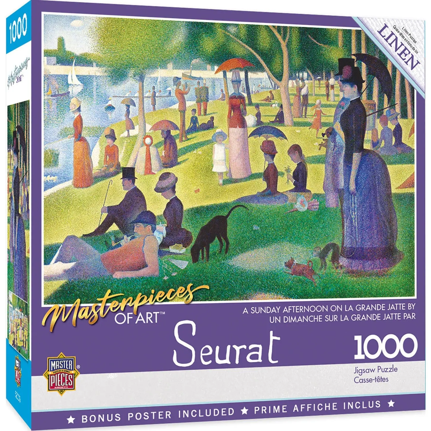 MasterPieces - A Sunday on La Grande Jatte 1000 Piece Puzzle